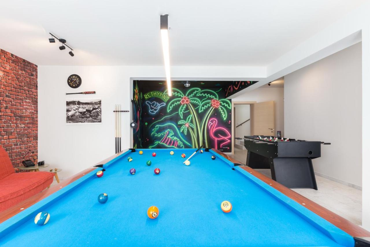 Mikro Metochi Lux Villa Mia With Heated Pool, 2Km To Beach & Childrens Area! מראה חיצוני תמונה