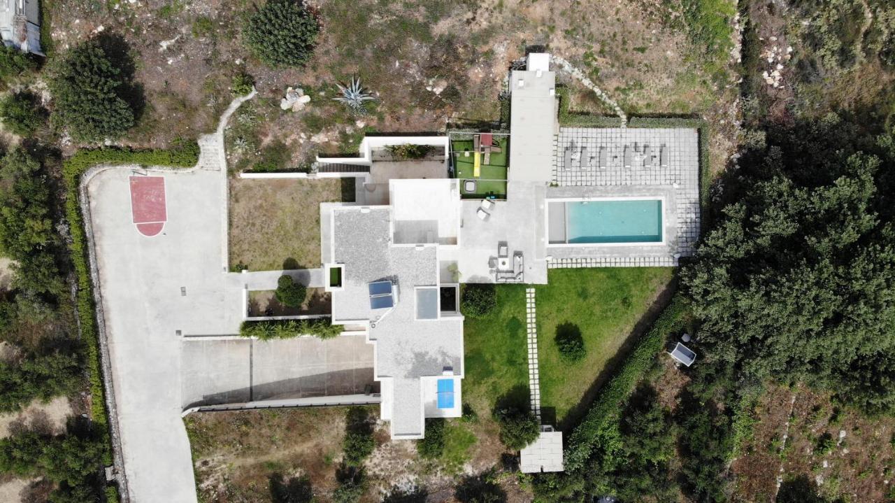 Mikro Metochi Lux Villa Mia With Heated Pool, 2Km To Beach & Childrens Area! מראה חיצוני תמונה
