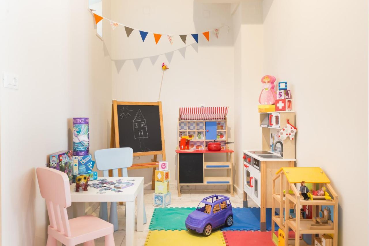 Mikro Metochi Lux Villa Mia With Heated Pool, 2Km To Beach & Childrens Area! מראה חיצוני תמונה